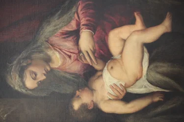 Madonna mit Kind (Detail)